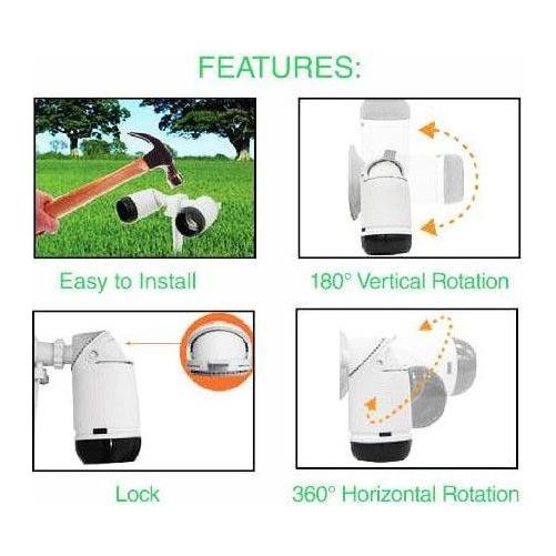 Omni E27-GWH/2 Deluxe Garden Twin Lamp Holder 130W 250V | Omni by KHM Megatools Corp.