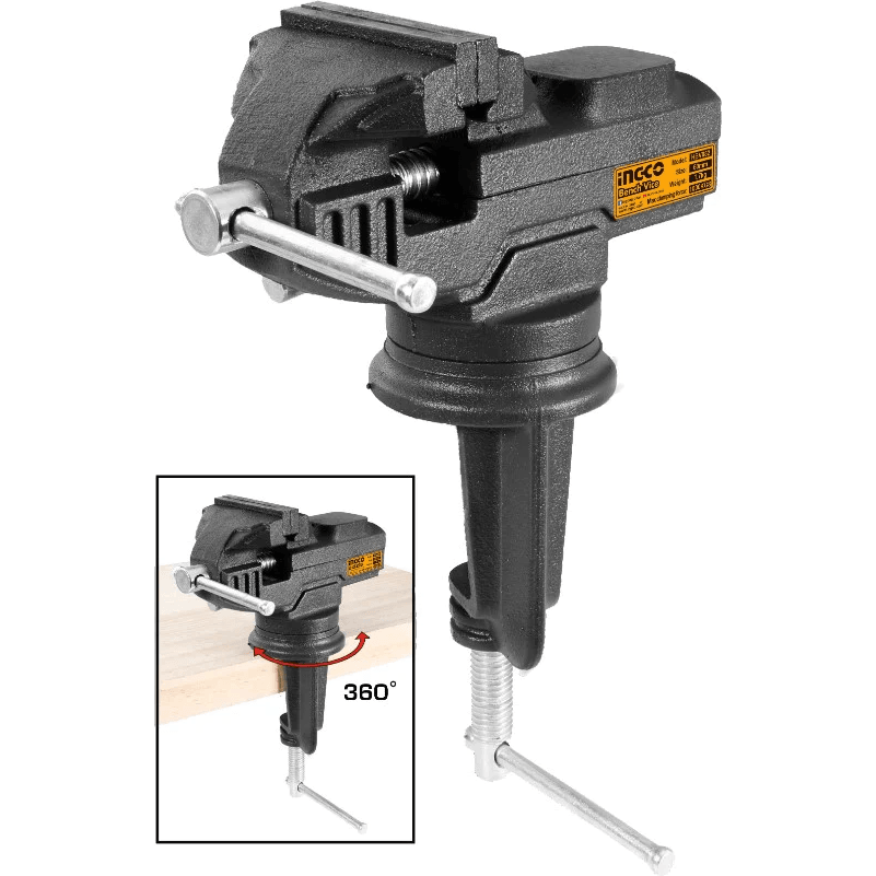 Ingco HBV082 Table Bench Vise with Anvil 2