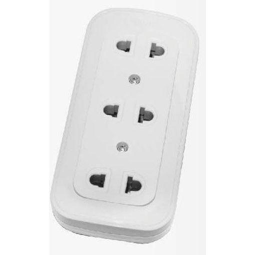 Omni WSO-003 Surface 3-Gang Convenience Outlet 10A 250V | Omni by KHM Megatools Corp.