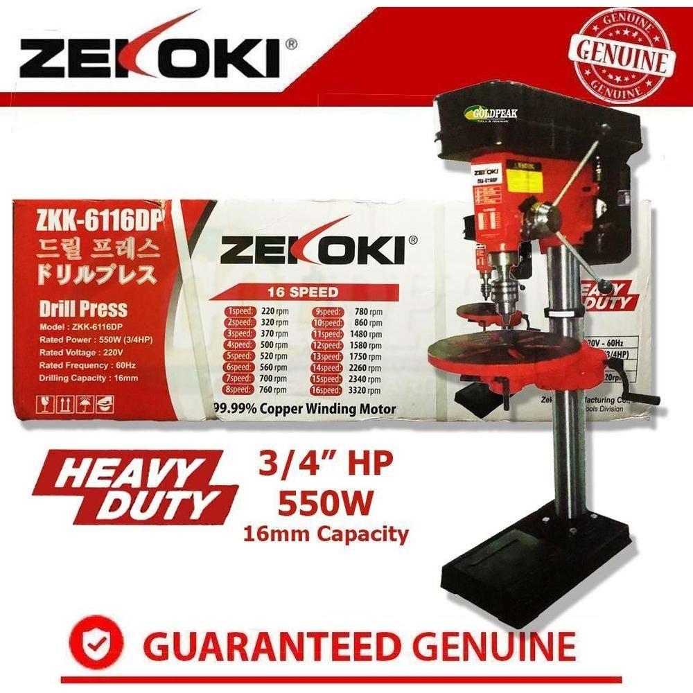 Zekoki ZKK-6116DP Drill Press - Goldpeak Tools PH Zekoki